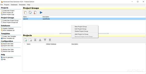 Upscene Advanced Data Generator